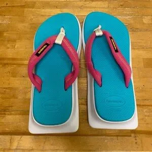 Havaianas Tradi Zori Flip Flops Turquoise Men 8 / Women 9.5 NWOT Havaianas Tradi Zori Flip Flops Turquoise Men 8 / Women 9.5  main image 3